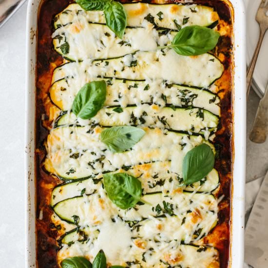 Zucchini Lasagna
