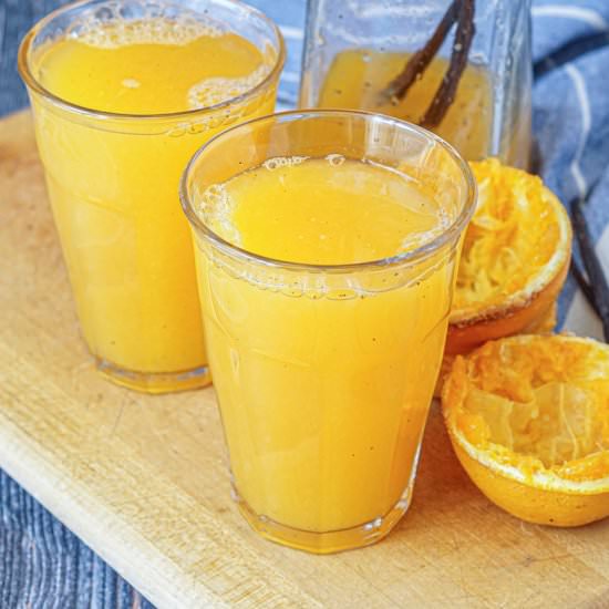 Roasted Vanilla Orange Juice
