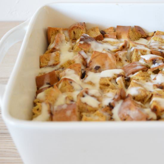 Overnight Bagel French Toast Bake