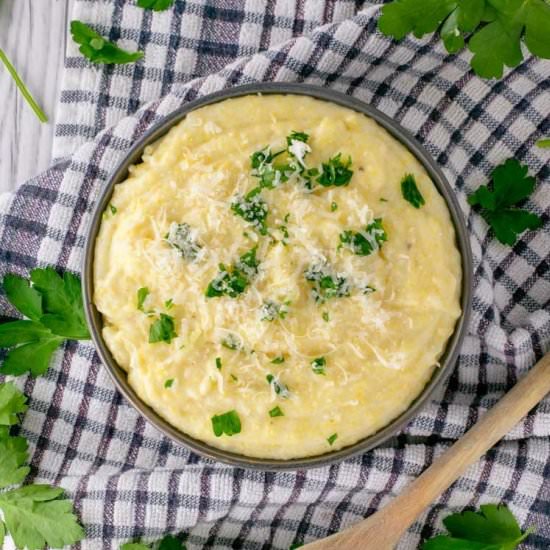 Goat Cheese Polenta