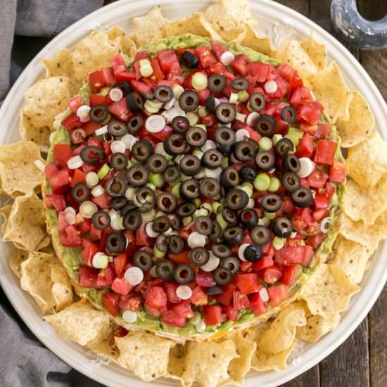 Easy Layered Taco Dip