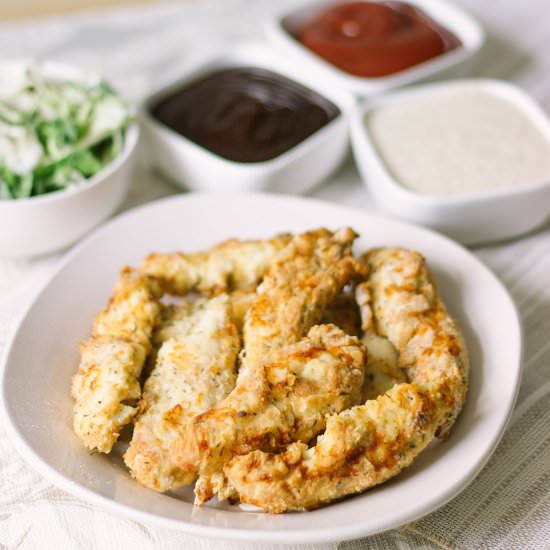 Crispy Air Fryer Chicken Strips