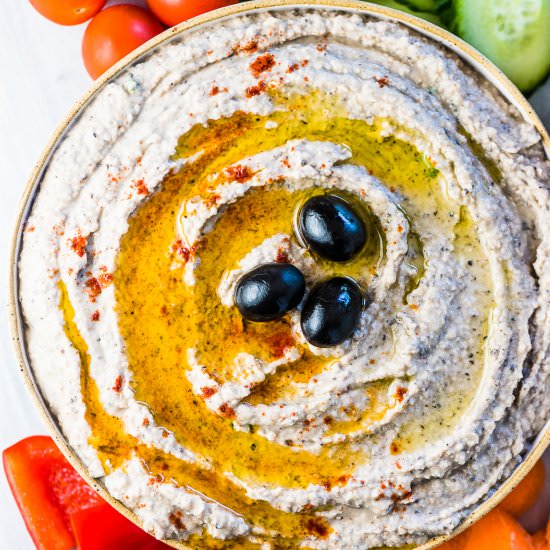 White Bean Dip with Olives