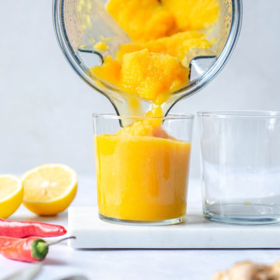 Spicy Turmeric Slushy