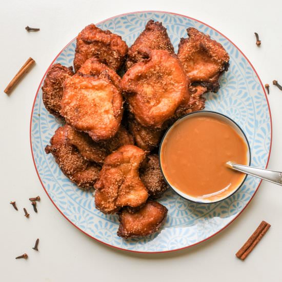 Apple Churro Fritters