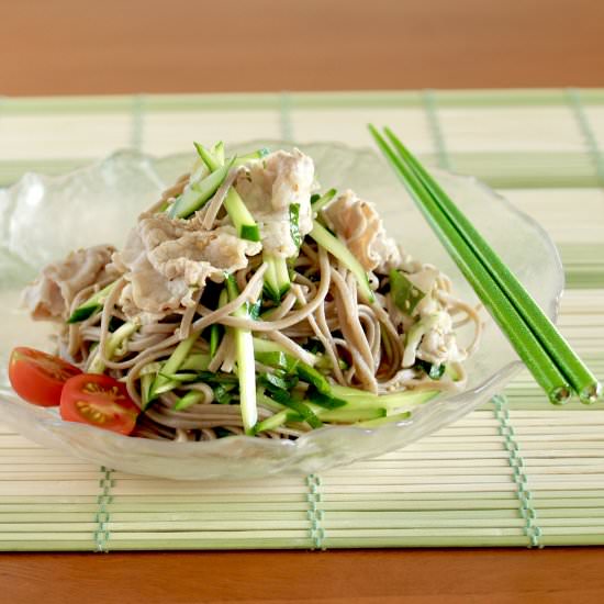 Cucumber Soba Noodles