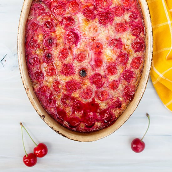 Easy Cherry Clafoutis