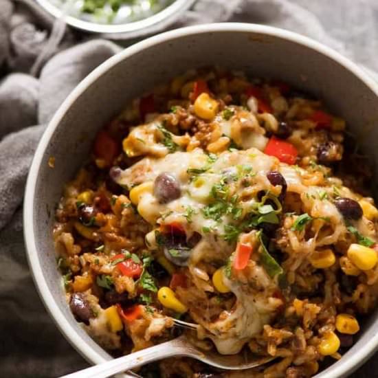 Mexican Ground Beef Casserole