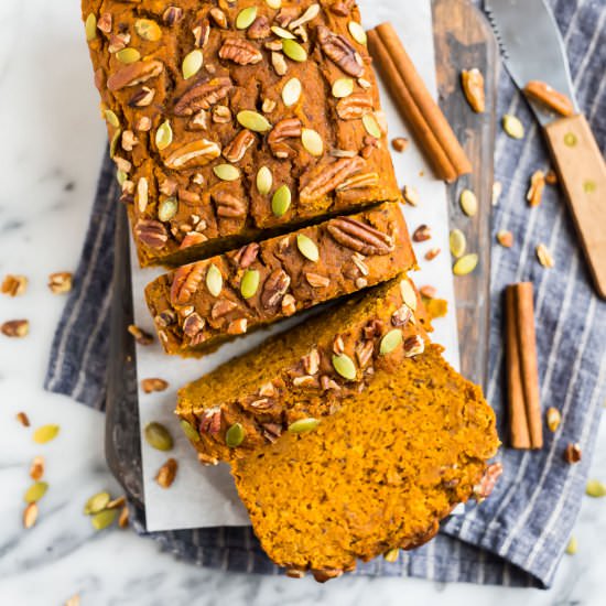 Vegan Pumpkin Bread