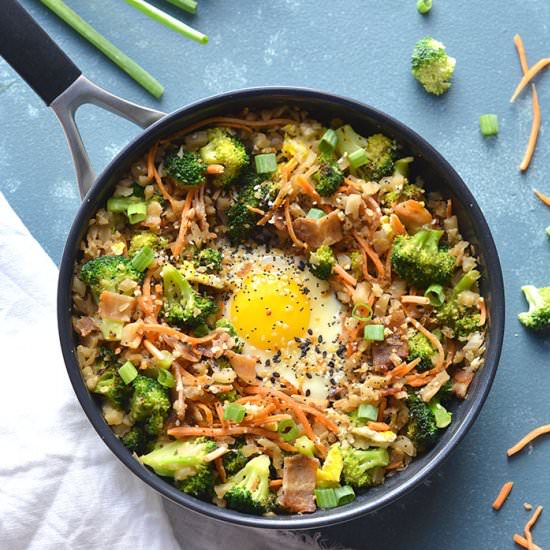Breakfast Cauliflower Fried Rice
