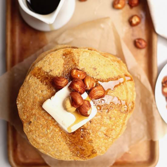 Maple Hazelnut Corncakes