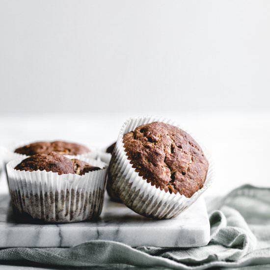 Healthy Zucchini Muffins