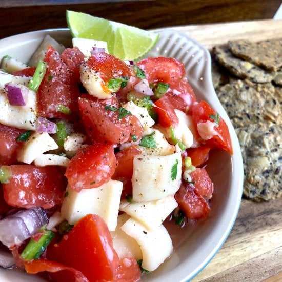 Hearts of Palm Ceviche