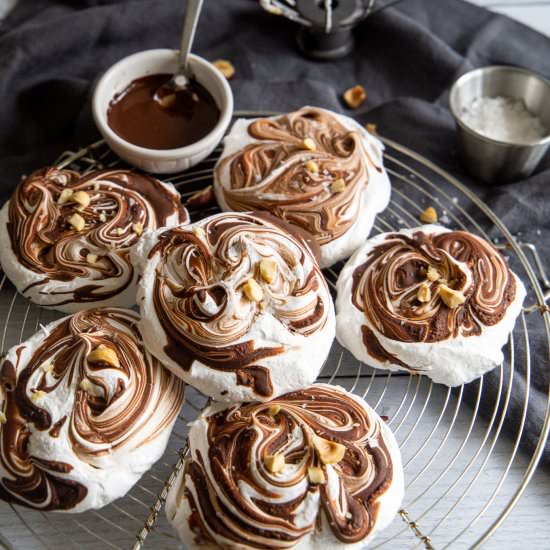 Nutella Meringues
