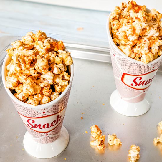 Nutritious Nacho Popcorn