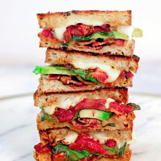 Caprese Grilled Cheese