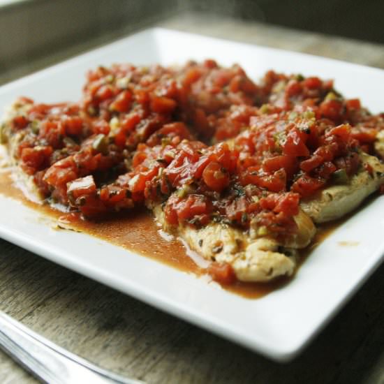 Pico De Gallo Chicken Skillet