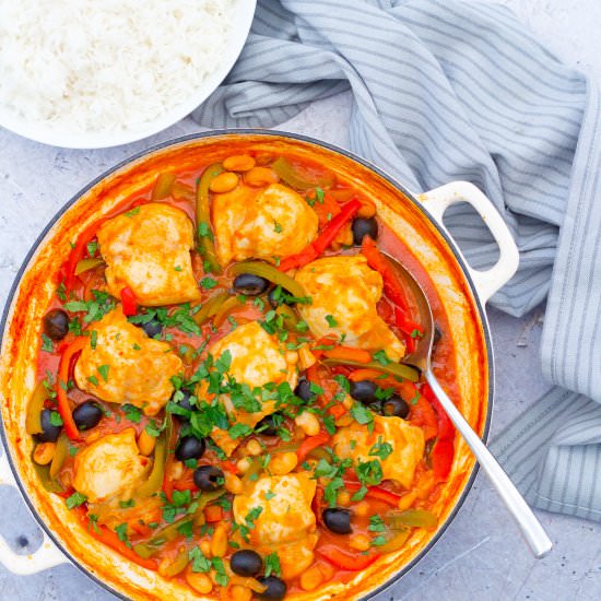 Easy Spanish Chicken Stew