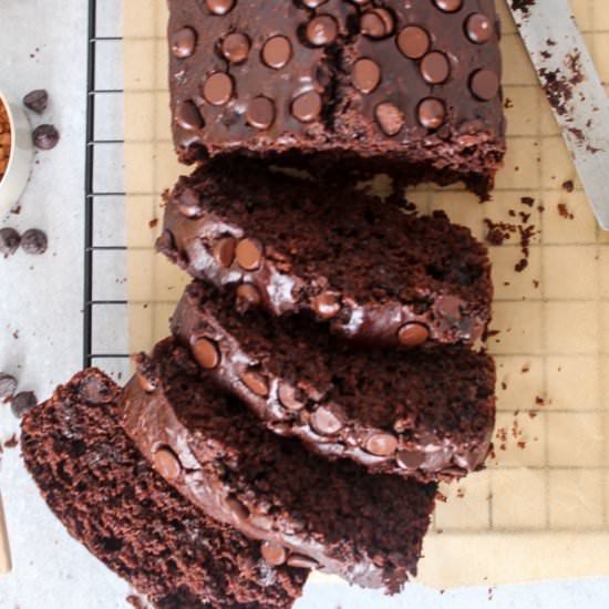 Double Chocolate Zucchini Bread