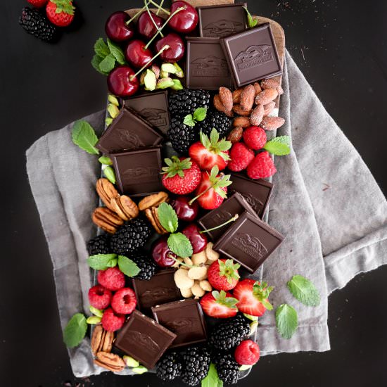 Gourmet Chocolate Dessert Board