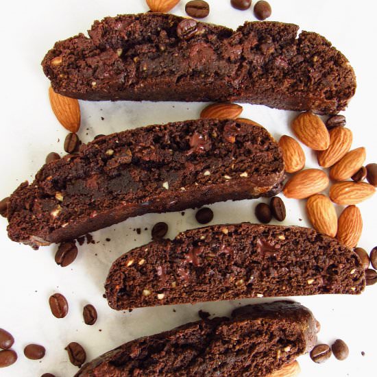 Chocolate Almond Biscotti