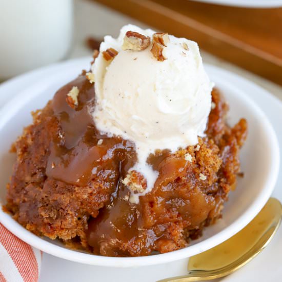 Pumpkin Pudding Cake