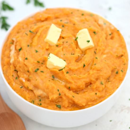 Creamy Mashed Sweet Potatoes