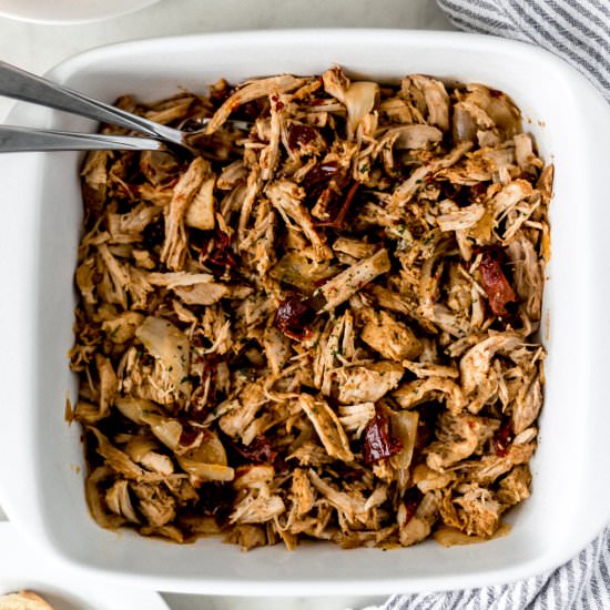 Slow Cooker Spicy Pop Pulled Pork