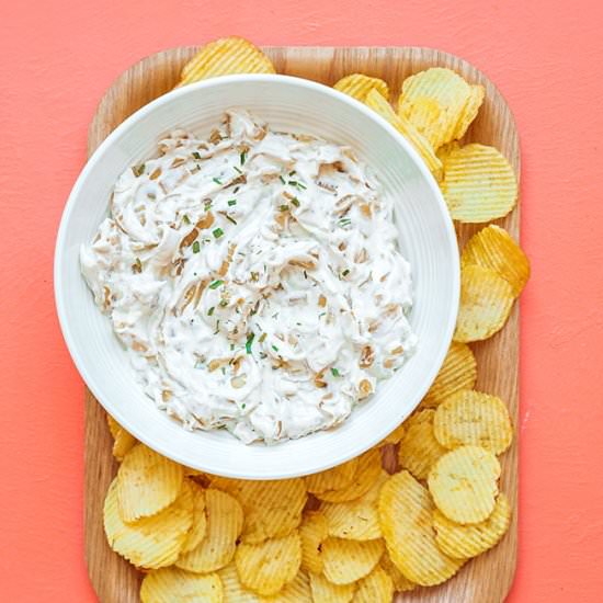 Healthy French Onion Dip