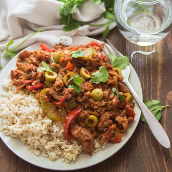 Vegan Ropa Vieja