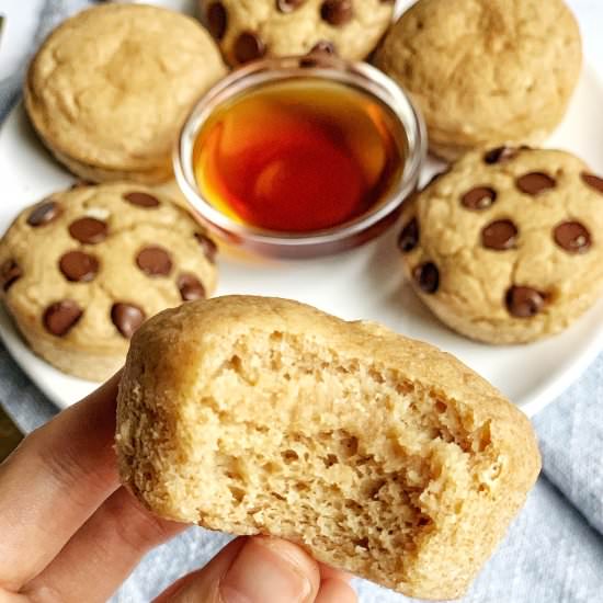 Syrup Infused Pancake Poppers