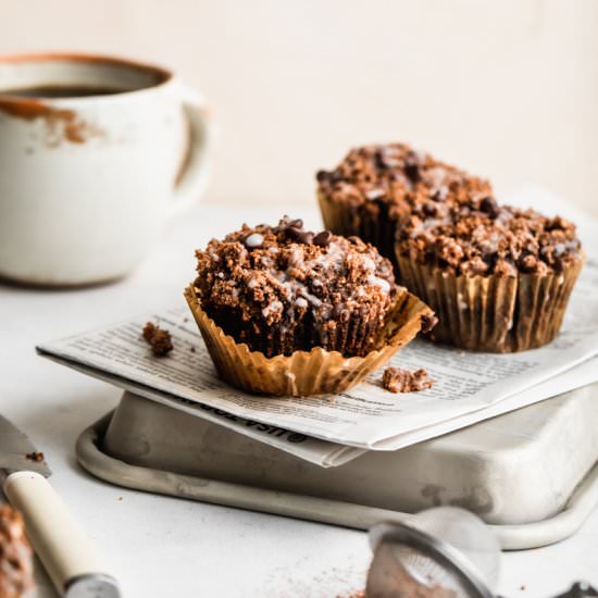 Chocolate Streusel Muffins