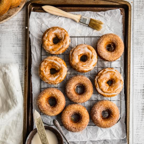Pumpkin Spice Donuts