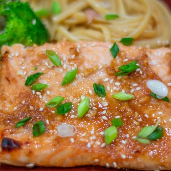 GLAZED ASIAN SALMON