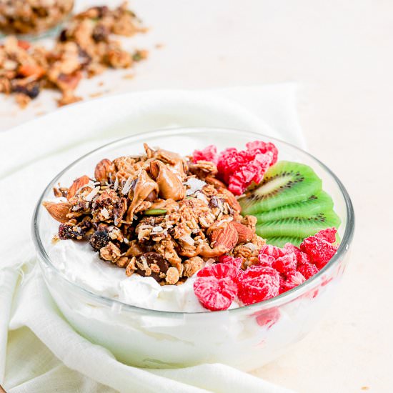 Almond Butter Granola