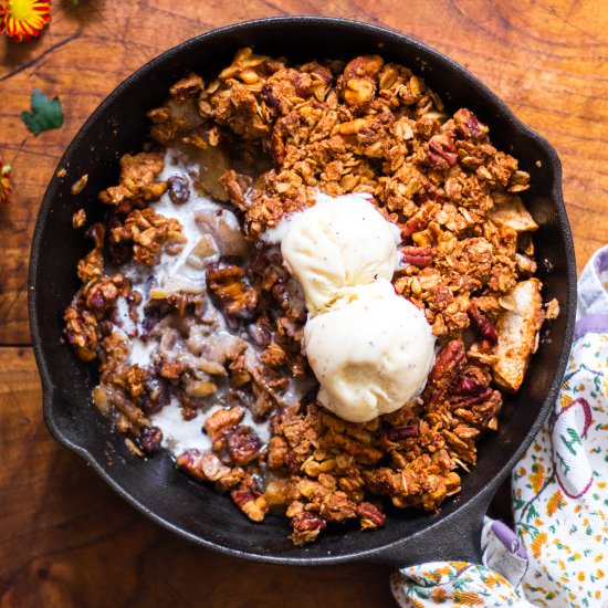 Healthy Apple Crisp