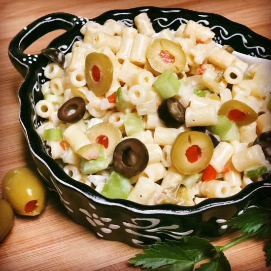 Mom’s Vegan Macaroni Salad