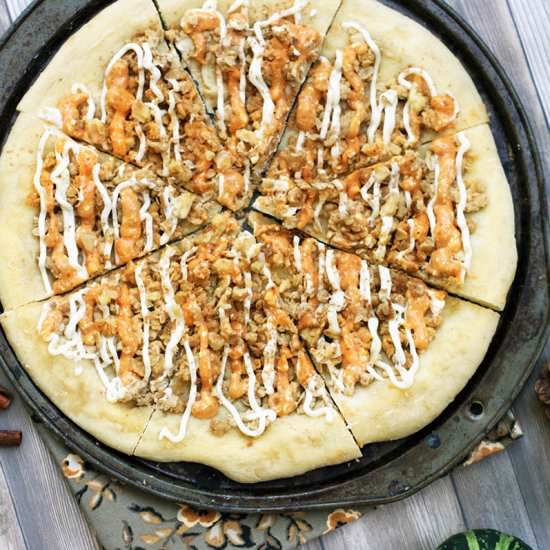Pumpkin Spice Dessert Pizza