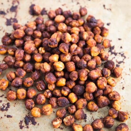 Sweet Roasted Chickpeas