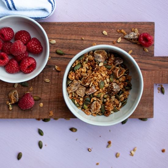 Tahini & Fig Nut Free Granola
