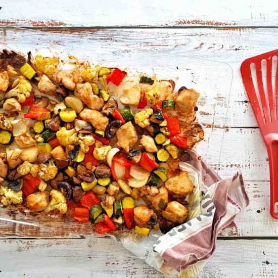 chicken tray bake