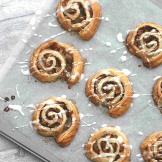 Apple pinwheels