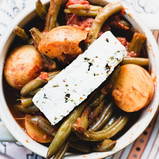 Greek Green Beans – Fasolakia