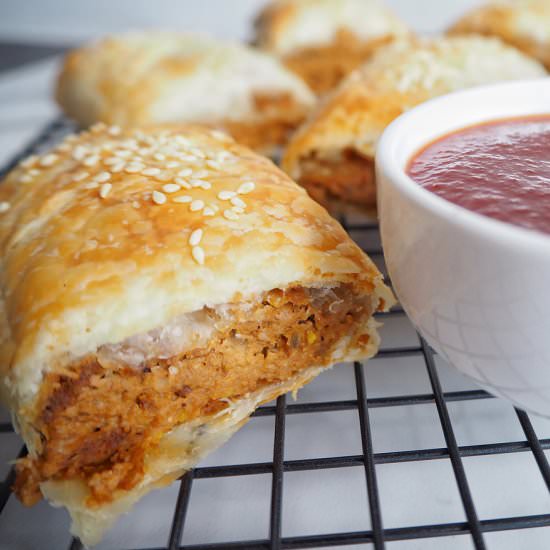 vegan sausage rolls
