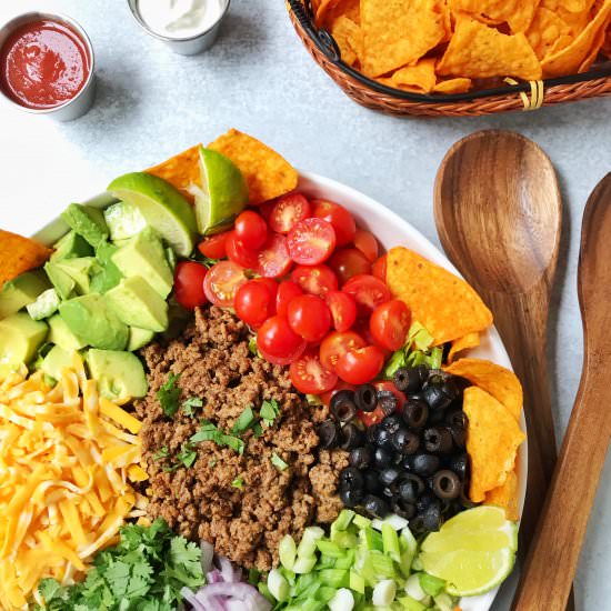 Chopped Dorito Taco Salad
