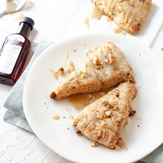 Gluten-Free Maple Walnut Scones