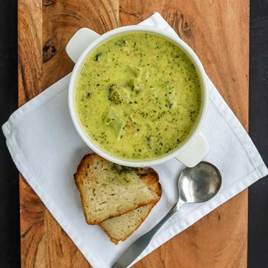 30-Minute Broccoli Cheddar Soup