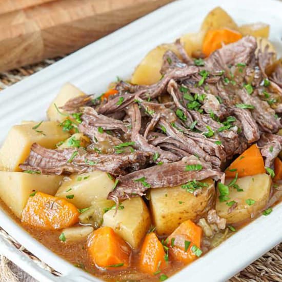 Slow Cooker Chuck Roast