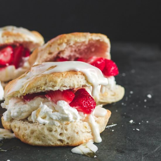 Easy Peasy Strawberry Shortcakes!