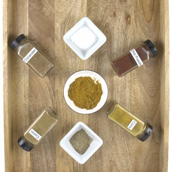 Hot or Mild Fish Spice Rub